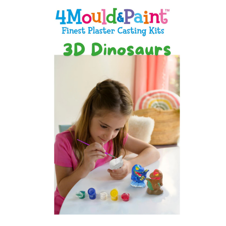 4M Mould & Paint 3D - Dinosaurs (5Y+)