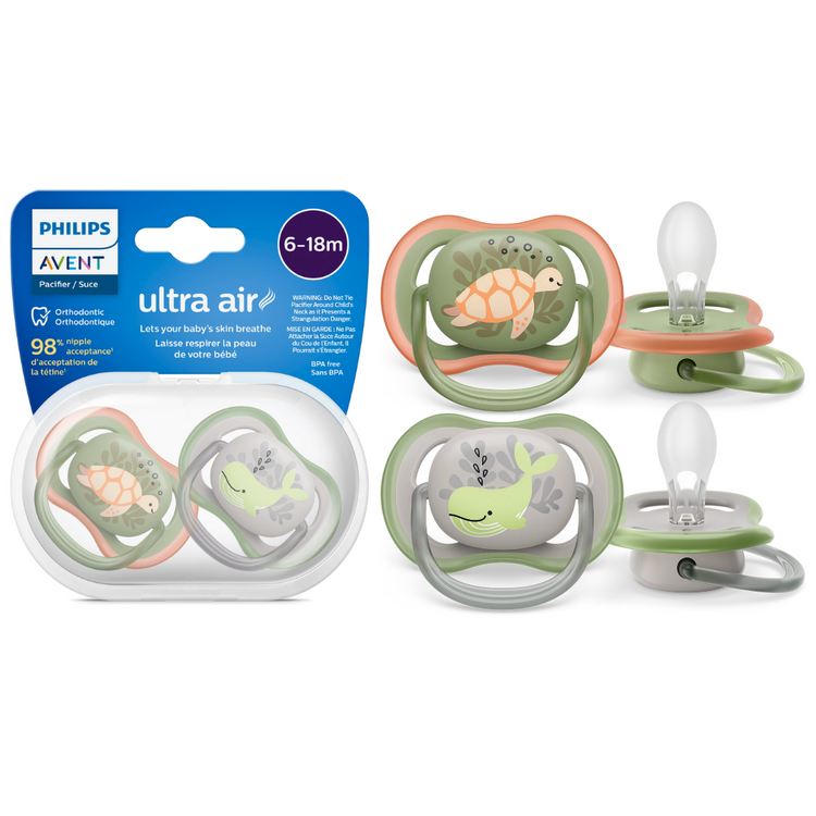 Philips Avent Ultra Air Soother Twin Pack