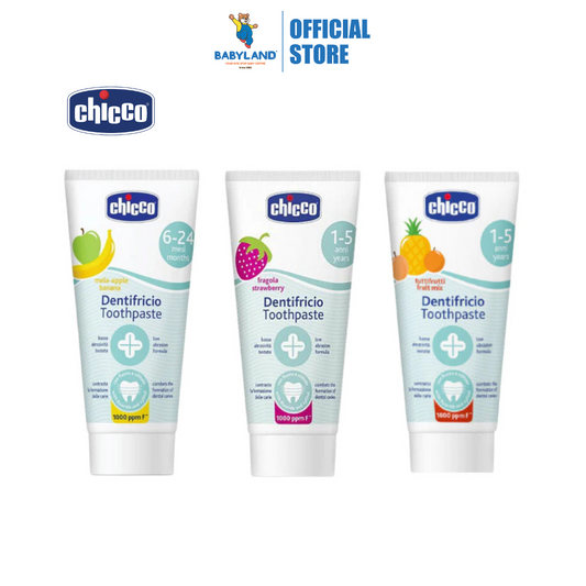 Chicco Baby Toothpaste With Fluoride (50ml)