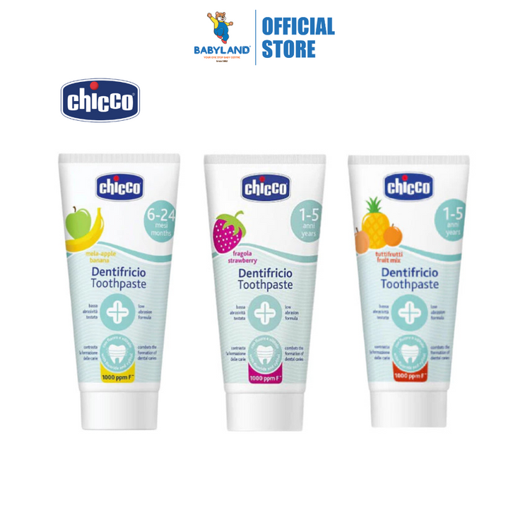 Chicco Baby Toothpaste With Fluoride (50ml)