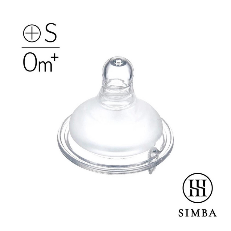 Simba Wide Neck Cross Hole Ultra Soft Anti-Colic Teat