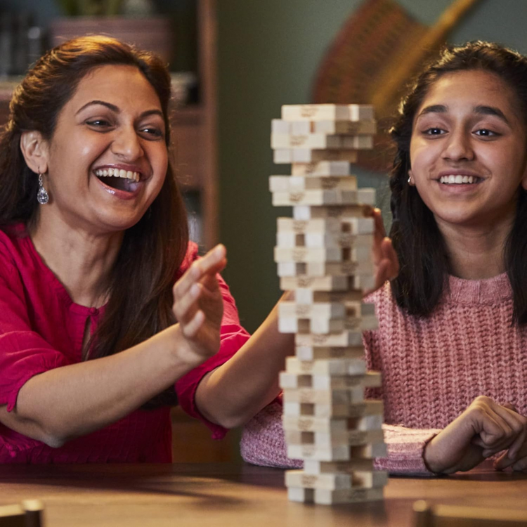 Jenga Game, Party Games for Ages 6+, Family Games for 1+ Players