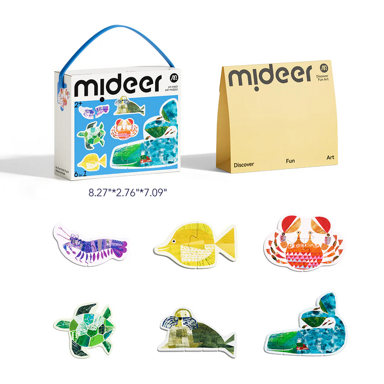 Mideer My First Artist Puzzle for babies (2Y+) - 5 Artist Series designs available