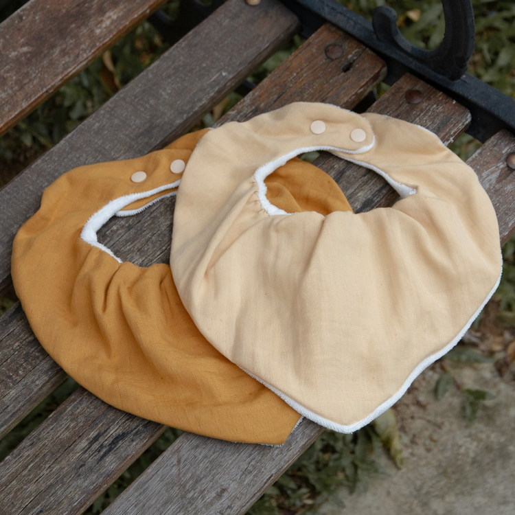 Saeson Tencel Bandana Bib (2-pack) 100% Tencel