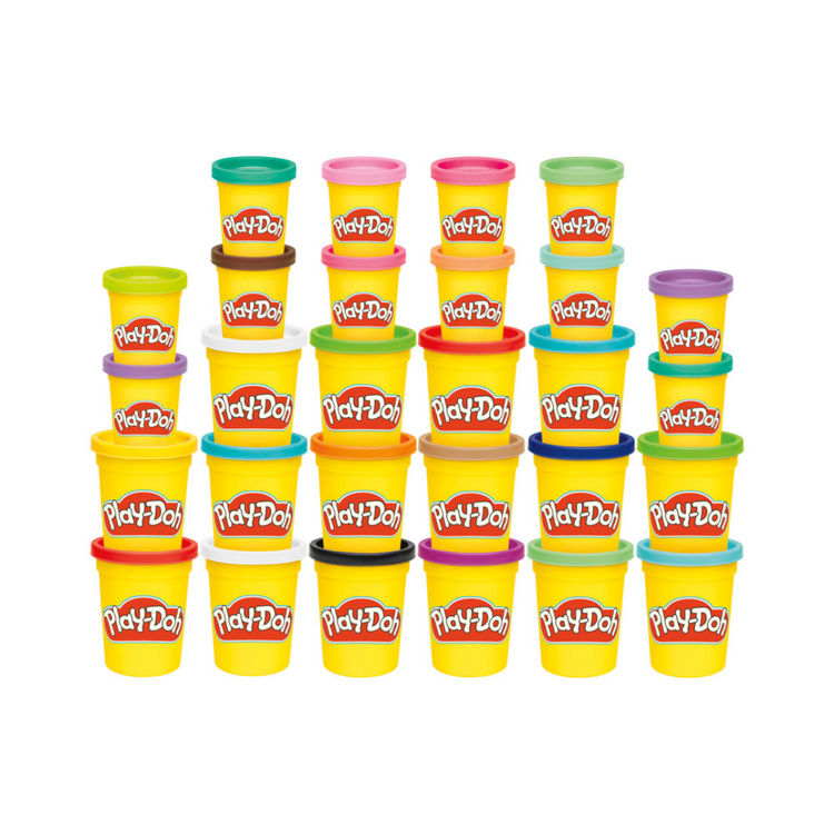 Play-Doh Arts And Crafts Big Pack Of Colours (28 Pack/4oz)