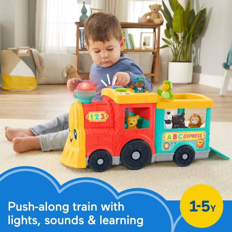 Fisher-Price Little People Big ABC Animal Train
