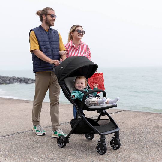 Joie Pact Compact Stroller - Ember (Birth to 15kg) | Lightweight