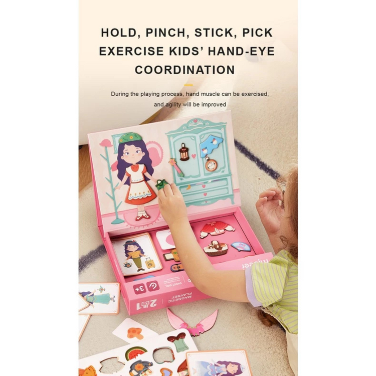 Mideer Magnetic Board Education Puzzle Playset (3Y+)