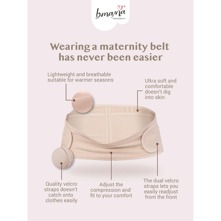Bmama Premium Maternity Support Belt - Beige