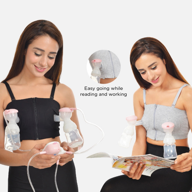 Lunavie Premium Hands Free Pumping Bra