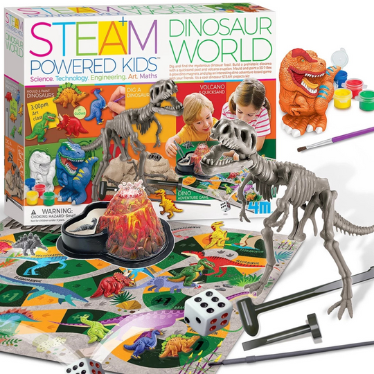 4M STEAM Deluxe - Dinosaur World (5Y+)