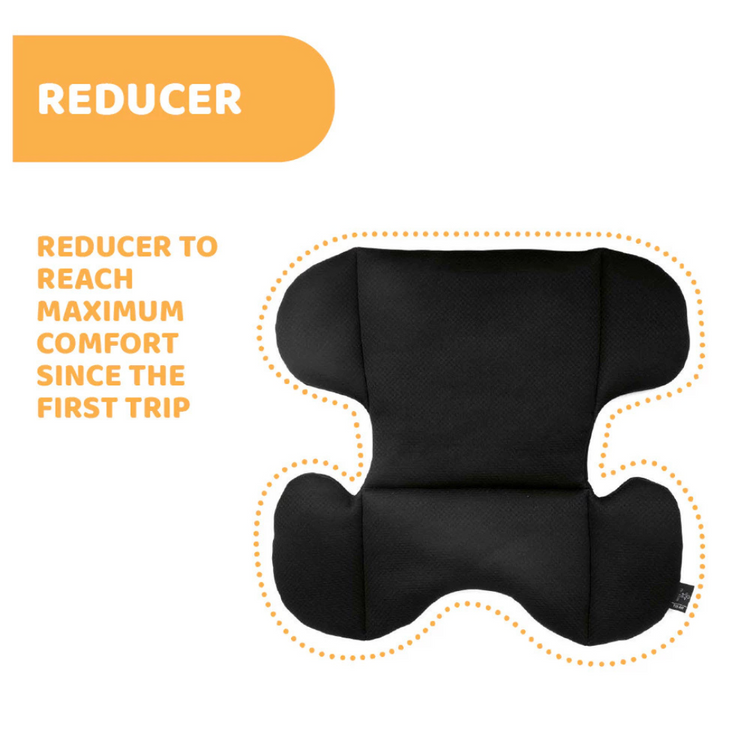 Chicco MySeat Air I-Size Isofix Convertible Baby Car Seat (ECE R 129/03) - Black Air (76-150cm)