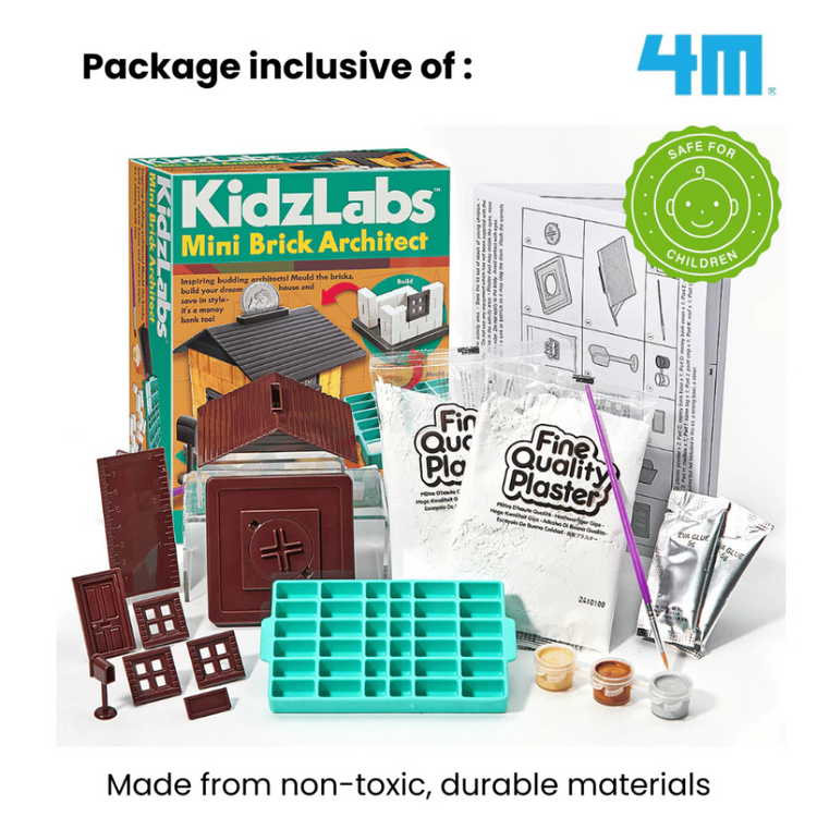 4M KidzLabs - Mini Brick Architect (5Y+)