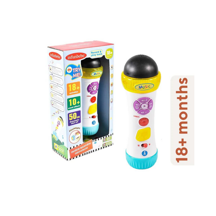 Infunbebe Musical Recording Microphone (18m+)