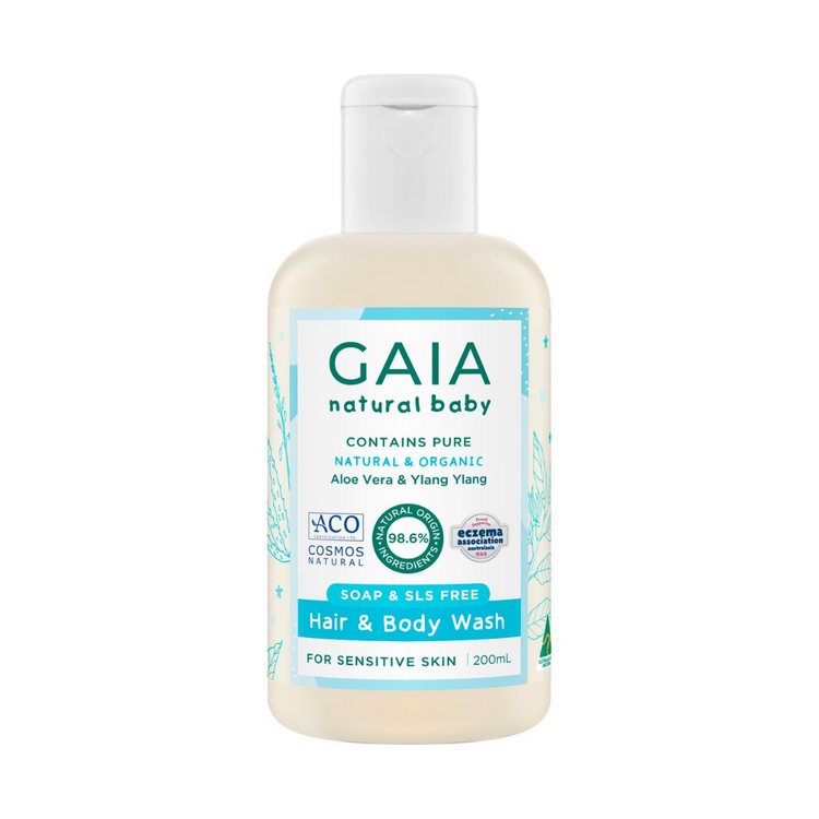 Gaia Natural Baby Hair & Body Wash