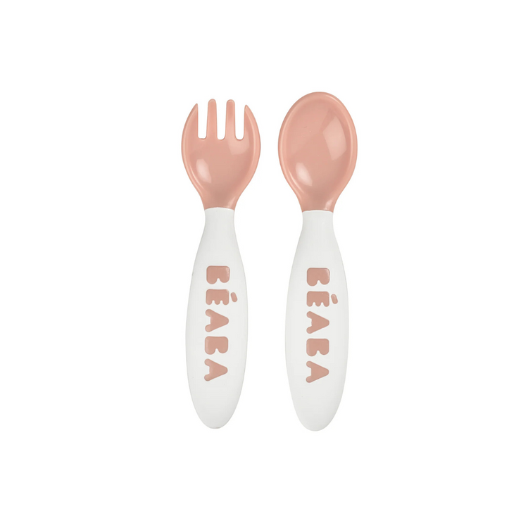 Beaba 2nd Age Training Fork & Spoon Set (8m+)