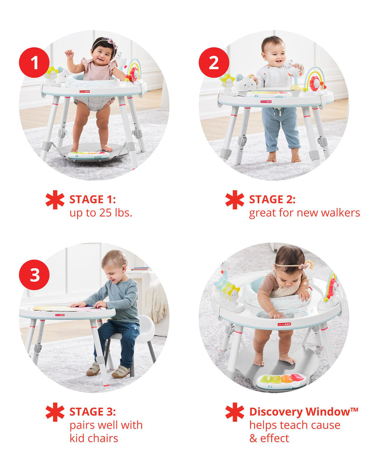 Skip Hop Silver Lining Cloud Baby's View 3-Stage Activity Center (4m+)