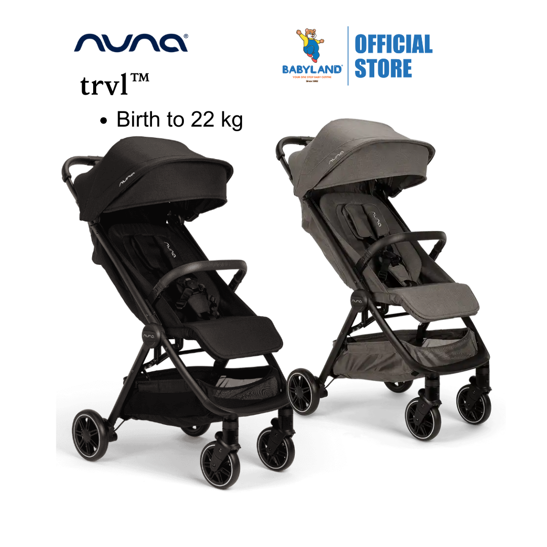 Nuna TRVL™ Lightweight Travel Stroller (Birth to 22 kg) – Babyland SS2 Malaysia