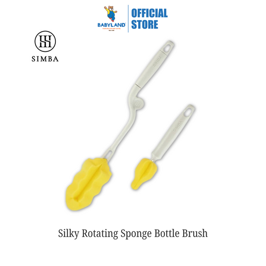 Simba Silky Rotating Sponge Bottle Brush