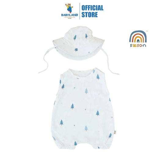 Saeson TENCEL Basic Jumpsuit Set - Snowflake