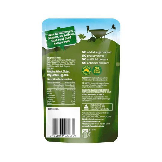 Rafferty's Garden Vegetable Bolognese 200g (12M+)
