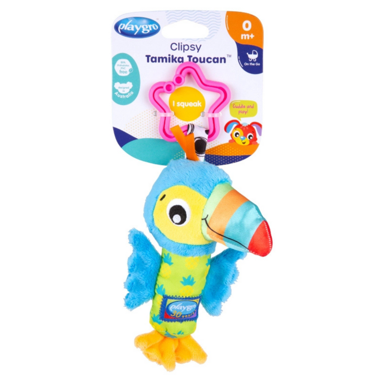 Playgro Clipsy Tamika Toucan (0m+)