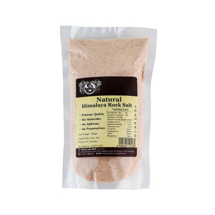 Mamami Organic Wave Himalaya Rock Salt 500g