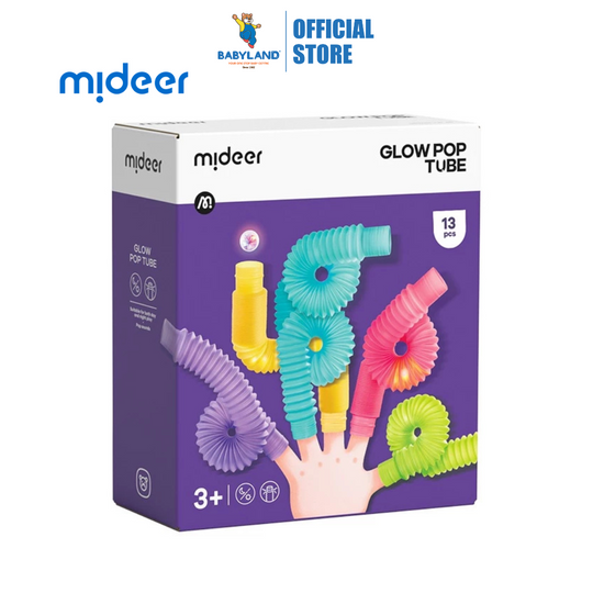 Mideer Colorful Glow Pop Tube (3Y+)