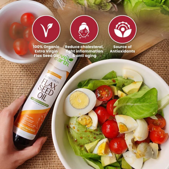 Love Earth Organic Extra Virgin Flaxseed Oil 250g