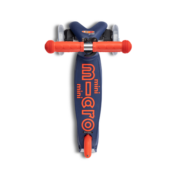 Micro Mini Deluxe Foldable Scooter-Navy Blue (2-5yrs)
