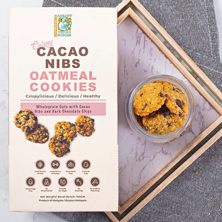 Radiant Oatmeal Natural Cookies (150g)