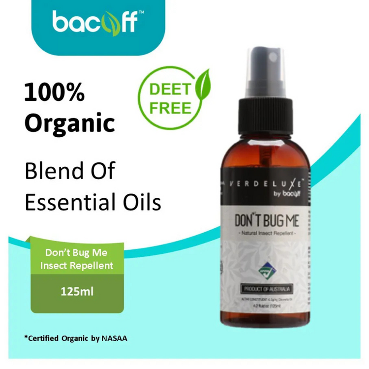 Bacoff Insect Repellent Verdeluxe - Don't Bug Me Natural Insect Repellent 125ml