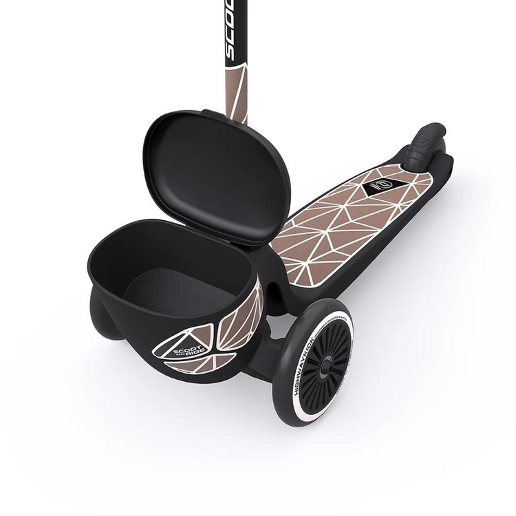 Scoot & Ride Highway Kick 2 Lifestyle - Brown Lines (2y+)