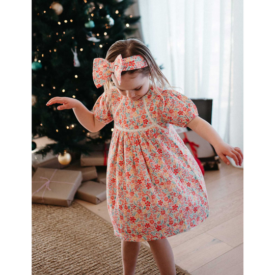 Purebaby Organic Summer Festive Floral Dress