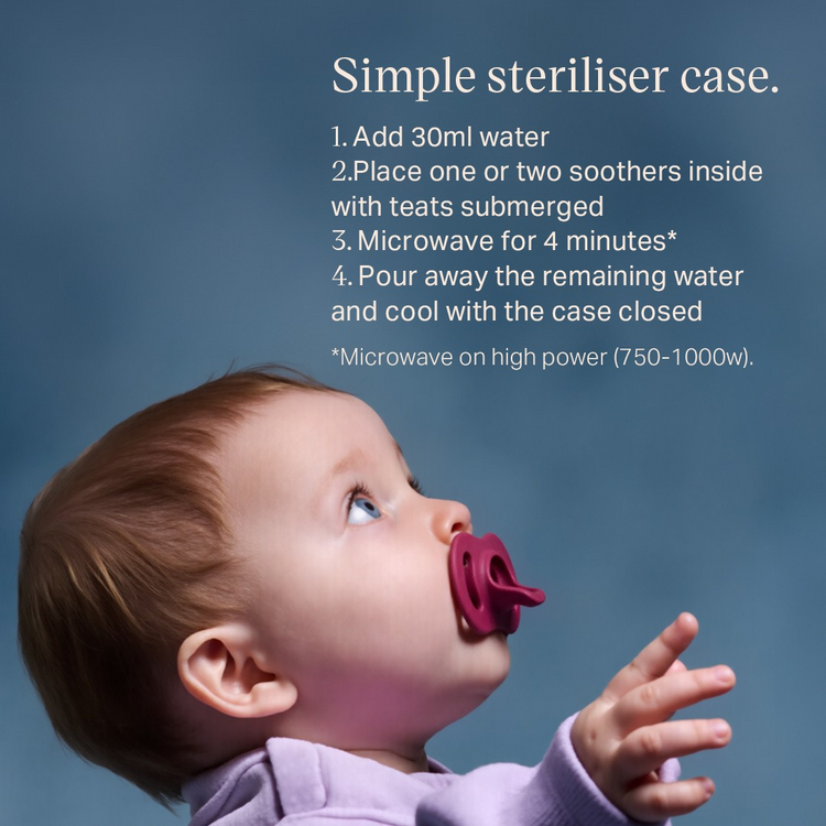 Tommee Tippee Ultra Light Stay Put Silicone Soother 2Pcs/Pack (Assorted)