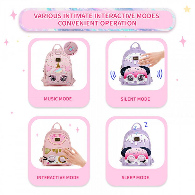 Supercute Winking Elf Pet Backpack