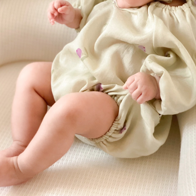 Saeson Classic Bubble Romper Set 100% Tencel