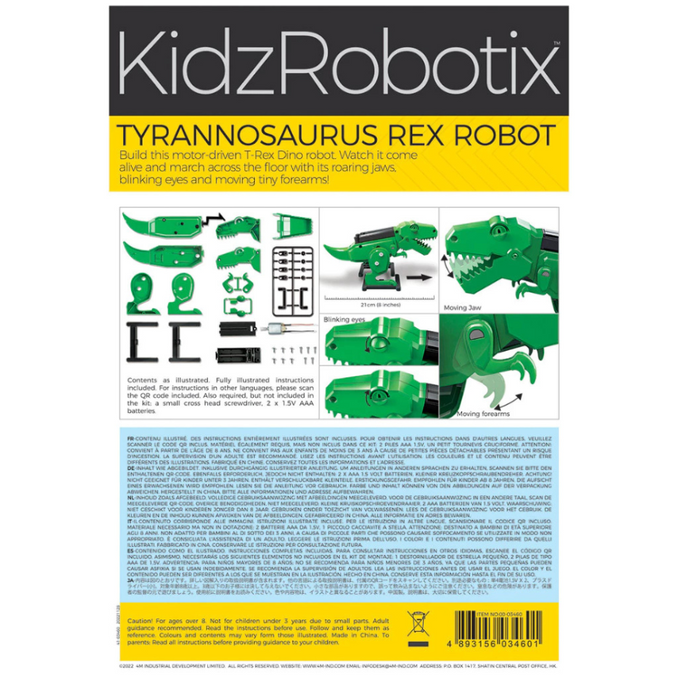 4M KidzRobotix - Tyrannosaurus Rex Robot (new) (8Y+)