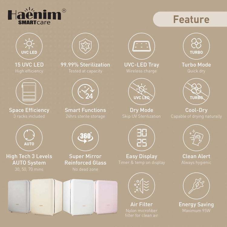 Haenim F5 Smart Flex UV-C Led Electric Sterilizer