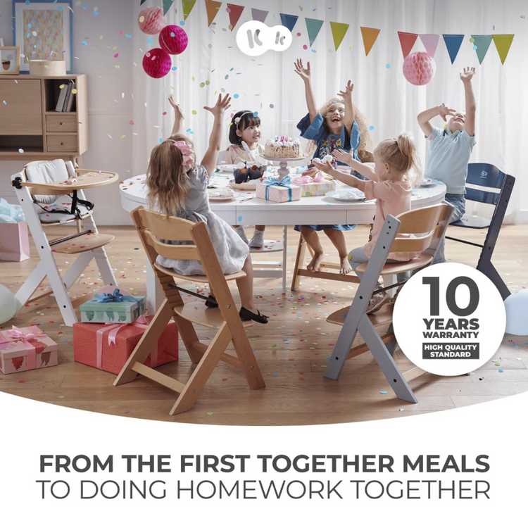 Kinderkraft High Chair ENOCK - Wood (6m+)