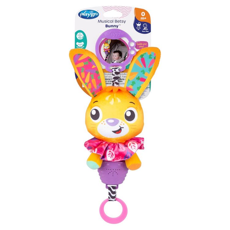Playgro 0189041 Musical Betsy Bunny (0m+)