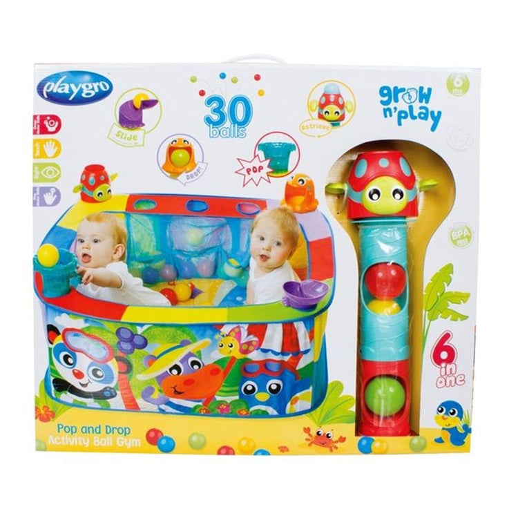 Playgro Pop And Drop Activity Ball Gym (6m+)