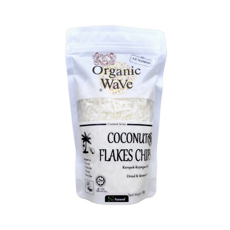 Mamami Organic Wave Coconut Flakes Chips (100g)