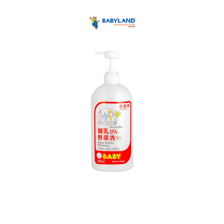 Suzuran Baby Plant-Based Baby Bottle Cleanser 800ml