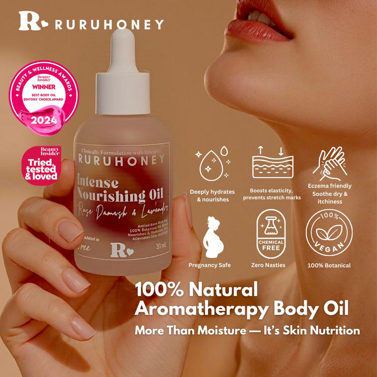 RuruHoney Intense Nourishing Oil 50ml (KKM Notified, 100% Natural)