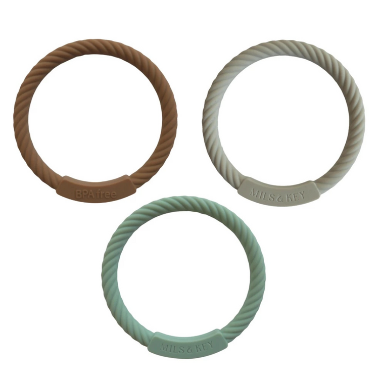 Mils and Key Bracelet Teether (3m+)