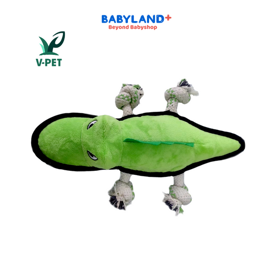 V-Pet Rough & Tough Toys - Welcome to the Jungle - Alligator M