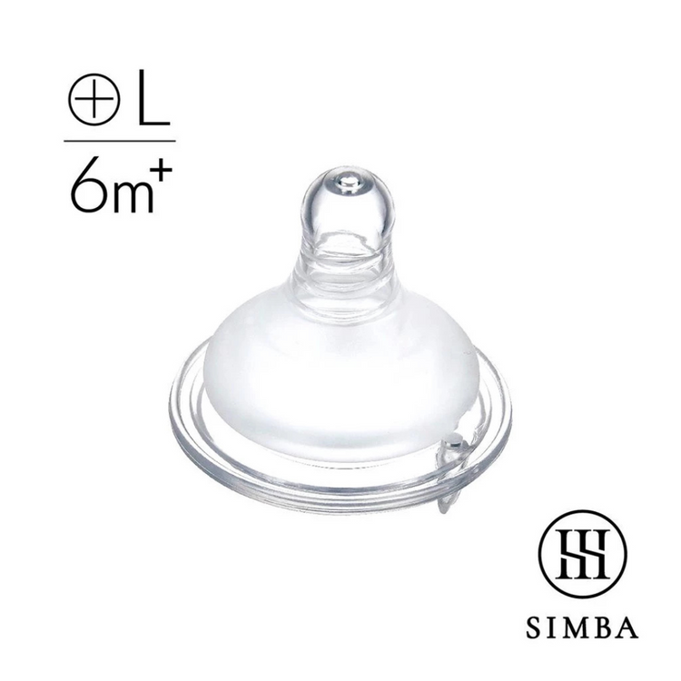 Simba Wide Neck Cross Hole Ultra Soft Anti-Colic Teat