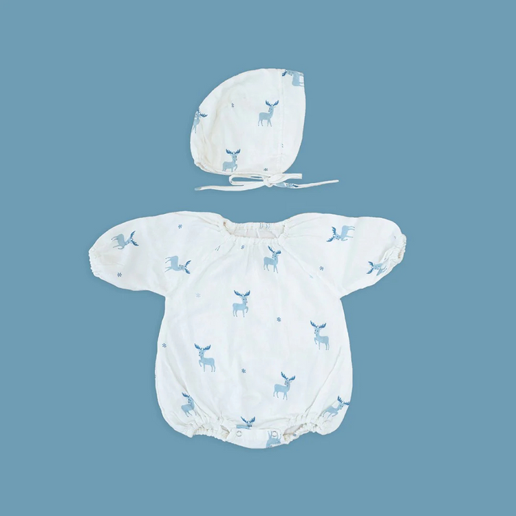 Saeson Classic Bubble Romper Set 100% Tencel