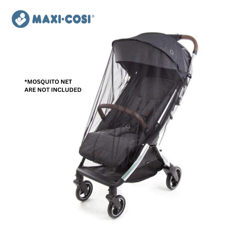 Maxi-Cosi Eva² Luxe Ultra Compact Stroller - Twillic Grey (1 Year Warranty)